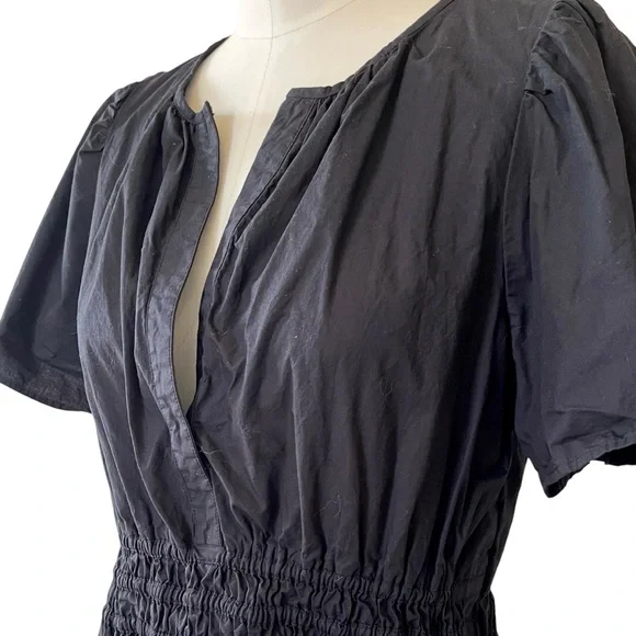 🎉 HP! NWOT! Anthropologie The Somerset Mini Dress in Black - Picture 10 of 13